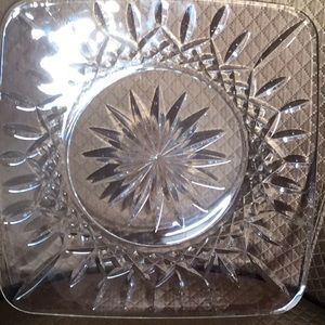 Waterford crystal plate